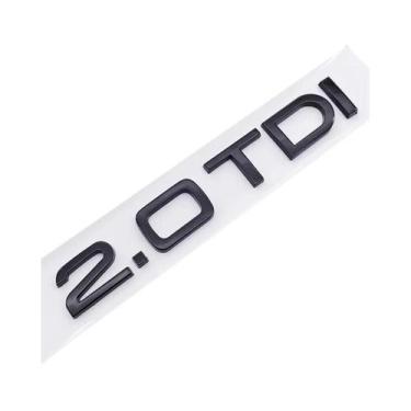 Imagem de Emblema Adesivo 3D ABS Para Porta-Malas De Carro Para Audi A3 A4 A5 A6