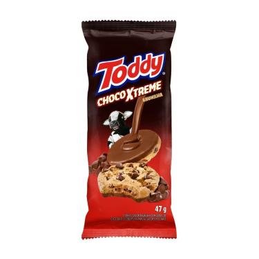 Imagem de Cookies Toddy ChocoXTreme Sabor Baunilha com Gotas de Chocolate 47g