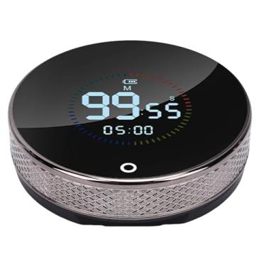 Imagem de Zerodis Cronômetro Digital Magnético Temporizador de Estudo Temporizador de Contagem Regressiva Eletrônico Cozimento de Contagem Crescente Alerta de Gerenciamento de Tempo de Cozinha para Sala de