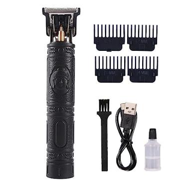Imagem de Aparelhos de Corte Cabelo Sem Fio Profissionais para Kit Barbear Homem Ferramenta Cutter Potente Aço Inoxidável Recarregável Longa Duração Uso Trimmer Portátil