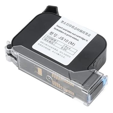 Imagem de KIMISS Cartucho de Tinta Preta de Secagem Rápida de 42 Ml Com Bico Duplo - Substituição para Impressoras Jato de Tinta Portáteis, Desempenho Estável, Sem Bloqueio, Codificação Clara