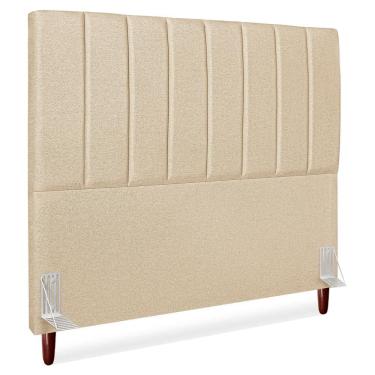 Imagem de Cabeceira Queen 160 cm Com Frame Carla Linho Artte