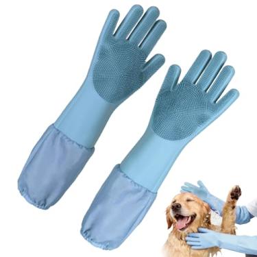 Imagem de de banho para cães - de lavagem de xampu de silicone | de banho para animais de estimação | para casa de banho, banheiro, jardim, quintal, interior e exterior