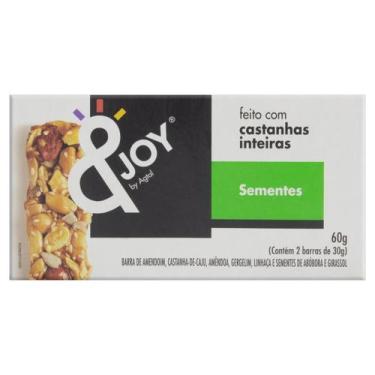 Imagem de Barra de Cereal Semente & Joy 60g - Agtal
