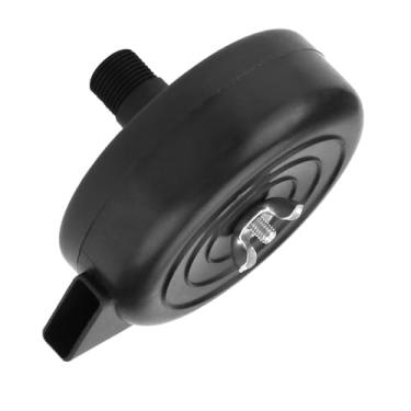 Imagem de Zerodis Silenciador de Filtro de Admissão de Compressor de Ar de Plástico de 16 Mm 3 / 8PT, Caracol Com Material Plástico Preto, para Porta de Exaustão de Caldeira de Compressor de