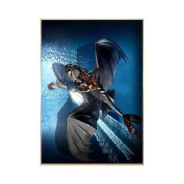 Imagem de Como Treinar O Seu Dragão: Pintura Diamante Desenho De Parede Memória 