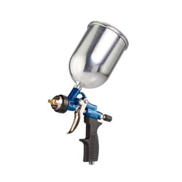 Imagem de Pistola Pintura Tipo Gravidade 4 mm - Caneca Aluminio - Modelo 12X - 1