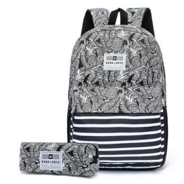 Imagem de Mochila Hang Loose Estojo Executivo Escolar Trabalho Feminino 19 Litros-Masculino