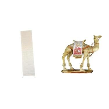 Imagem de Whtkoph Luminária de Chão para Sala de Estar com Cúpula E Estatueta de em Resina. Ornamento em Resina para Prateleira de Entrada E Decoração de Casa.