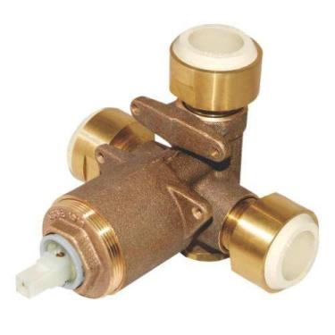 Imagem de Base Monocomando Chuveiro Baixa-alta Cpvc 22-b Deca 1-2'' 20mm Tubulaç