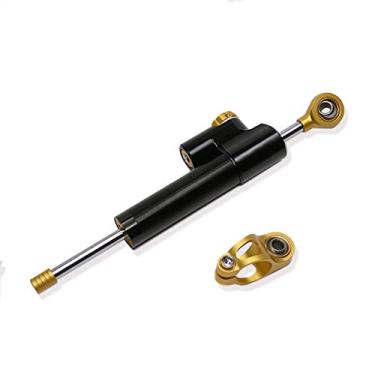 Imagem de SRDRK Estabilizador de amortecedor de direção ajustável de motocicleta para kit de montagem MT-10 MT10 MT07 MT-07 MT09 MT-03 (laranja)