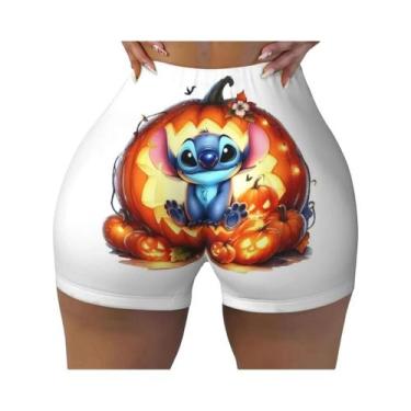 Imagem de Shorts Femininos Esportivos Para Corrida, Voleibol, Academia E Yoga, C