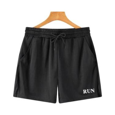 Imagem de Bermudas De Corrida Masculinas De Verão, Casuais, Para Esportes, Praia