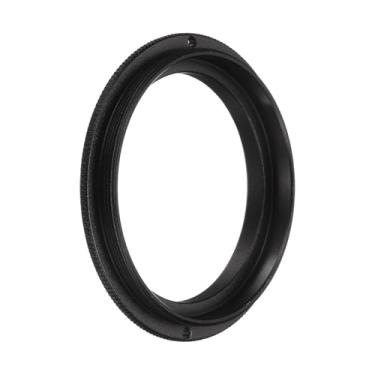 Imagem de PATIKIL Adaptador de telescópio M48 x 0,75 mm macho para rosca fêmea M54 x 0,75 mm, anel de elevação de lente de liga de alumínio para câmeras telescópios binóculos, preto 10 mm
