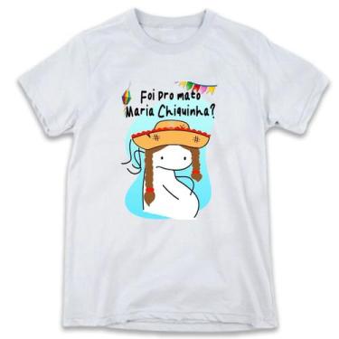 Imagem de 1 Camiseta Festa Junina Flork São João Foi Para o Mato Maria Chiquinha