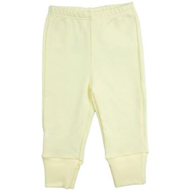 Imagem de Calça Bebê Básica Lisa com Pé Reversível Algodão Egípcio - Bibe, Amare