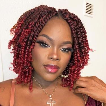 Imagem de Passion Twist Hair LOSMOEER, pré-torcido, 20 cm, 8 pacotes