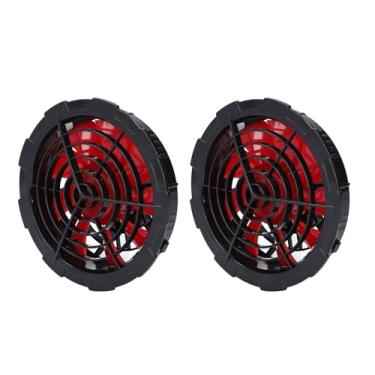 Imagem de Garosa Banco de Energia do Ventilador para Jaqueta de Resfriamento, Conjunto de Ventilador Portátil Com Bateria de 12V Com 80000mAh para Roupas de Trabalho, Ventiladores USB Ajustáveis ​​de 4