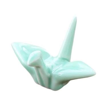 Imagem de Suporte De Cerâmica Em Forma De Grua Para Talheres, Garfos E Colheres,