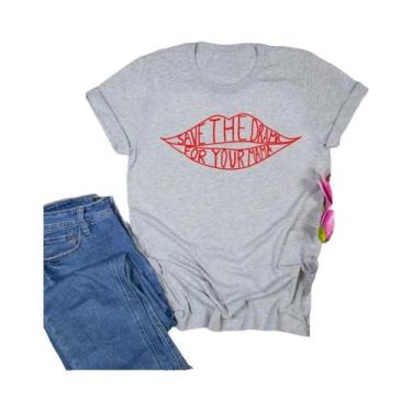 Imagem de Camiseta Feminina save the Drama for Your Mama Friends Rachel Green Es