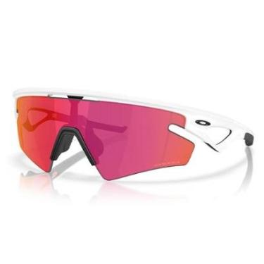 Imagem de Óculos de Sol Oakley Sphaera Slash Matte White Prizm Field-Masculino