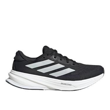 Imagem de adidas Tênis de corrida feminino Supernova Rise 2, Preto/Zero Metálico/Branco Cristal, 8.5 Wide