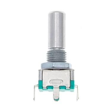 Imagem de Codificador de interruptor 5 peças, codificador rotativo, interruptor de código/EC11/potenciômetro digital de áudio, com interruptor, 5 pinos, comprimento da alça 20 mm