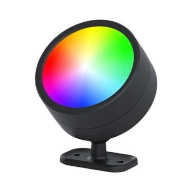 Imagem de Spotlight LED Sem Fio Recarregável Montado Na Parede Com Controle Remo