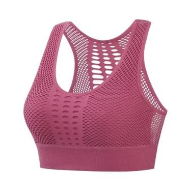 Imagem de Top De Yoga Sem Costas Para Mulheres, Sutiã Esportivo De Secagem Rápid
