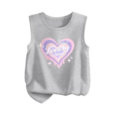 Imagem de Camiseta Regata Infantil Com Estampa De Desenho Animado, Torre Eiffel,