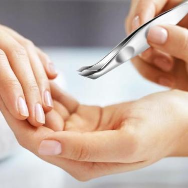 Imagem de Pinça de cutícula | Cortador de cutícula para remoção de pele morta | Pinça de remoção de pele morta de unha de aço inoxidável, unhas dos pés, ferramenta de manicure e pedicure para salão de beleza