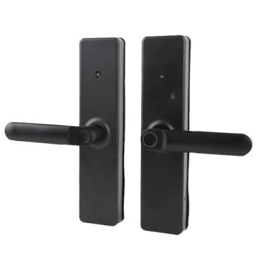 Imagem de YWBL-WH Fechadura Inteligente de Impressão Digital Com Alça, Fechadura Eletrônica de Entrada Sem Chave, Segurança Biométrica para Controle de Acesso Doméstico e de Escritório, 4 Métodos de