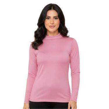 Imagem de Blusa Térmica Gola Alta Feminina Básica Inverno Segunda Pele - AG Indu
