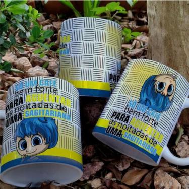 Imagem de Canecas Personalizada Divertidamente Café Signos 325ml - ABRAKADABRA33