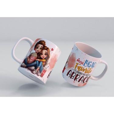 Imagem de Caneca Personalizada casal divertido e fofinhos 325ml - PRESENTE CRIAT