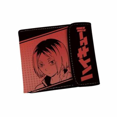 Imagem de Carteira Haikyuus Anime Characters Slim Bifold PU - Yiweisai