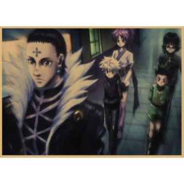 Imagem de Pôster Hunters Hunterss Anime Art 29,7x42cm Papel 150g - yiweisai