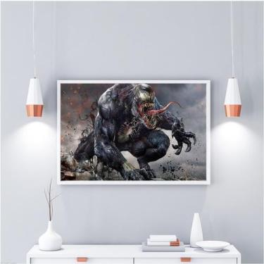 Imagem de Pôster de pintura de parede em tela Venoms Anime 30x60cm - yiweisai