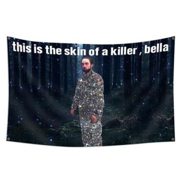 Imagem de Peles de bandeira de um assassino Bella Robert Pattinson 90x150cm - yi