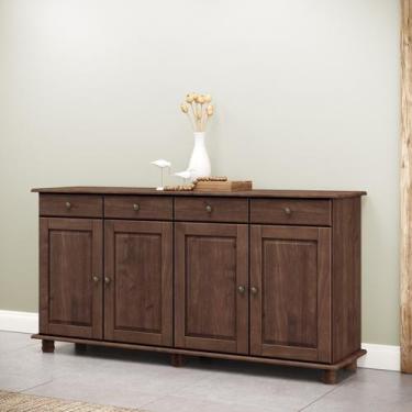 Imagem de Buffet Aparador Rústico 100% Madeira Maciça 4 Portas 4 Gavetas Linha R