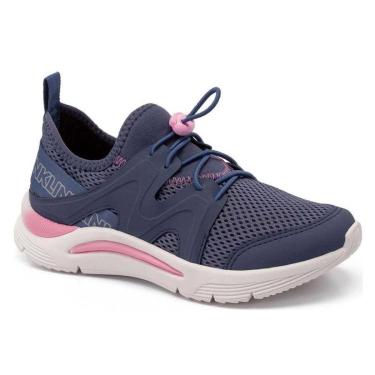 Imagem de Tênis Infantil New Sport Klin 480 Chumbo/Rosa/Branco-Feminino