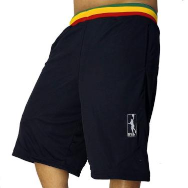Imagem de Bermuda Basquete M10 Pro Hex Preto Reggae Roots-Masculino