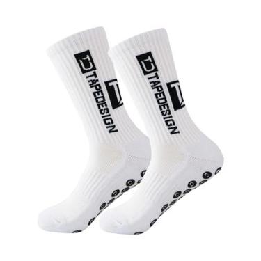 Imagem de Meias De Futebol Profissionais Masculinas Com Fundo De Toalha Grossa, 