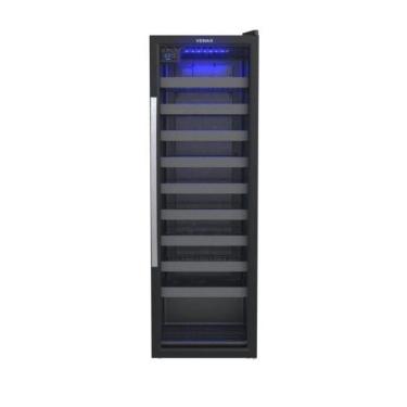 Imagem de Adega Piubella 200 Para 50 Garrafas Preto 127v Venax