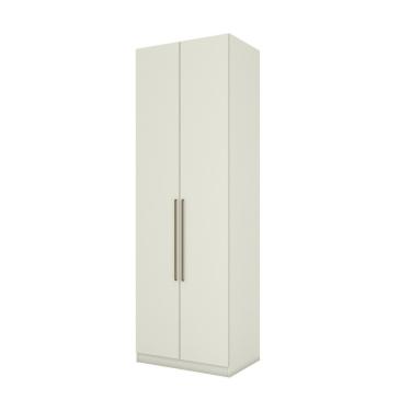 Imagem de Guarda Roupa Modulado Guarda Roupa Modulado 2 Portas Bater MDF Areia Móveis Henn