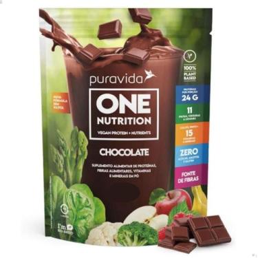 Imagem de One Vegan Nutrition (Proteína + Greens) 900g Pura Vida, Chocolate