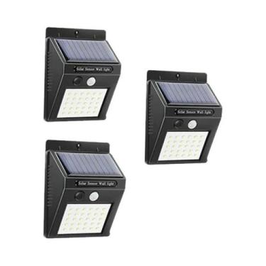 Imagem de Lâmpada Solar À Prova d'Água Para Exterior Com Sensor De Movimento IP6