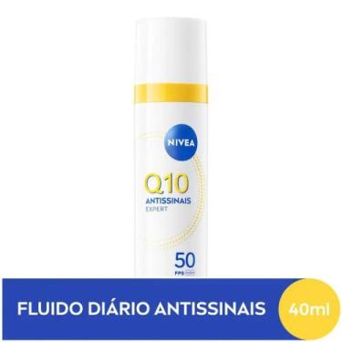 Imagem de Fluido de Uso Diário Nivea Q10 Antissinais Expert FPS50 40ml