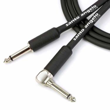 Imagem de Cabo para Guitarra Angel 0,30MM P10-P10 90º 7,62M Instrumentos Musicais Cobre OFHC Blin...