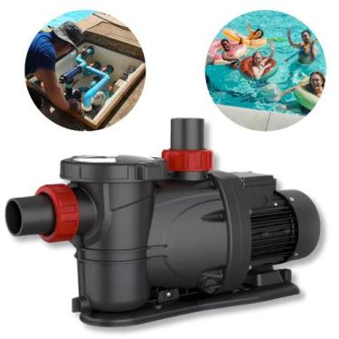 Imagem de Motobomba para Piscina Lepono XKP554A 0,5HP com PréFiltro - Lepono Mot